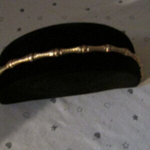 14kt Gold Bamboo Style Bracelet